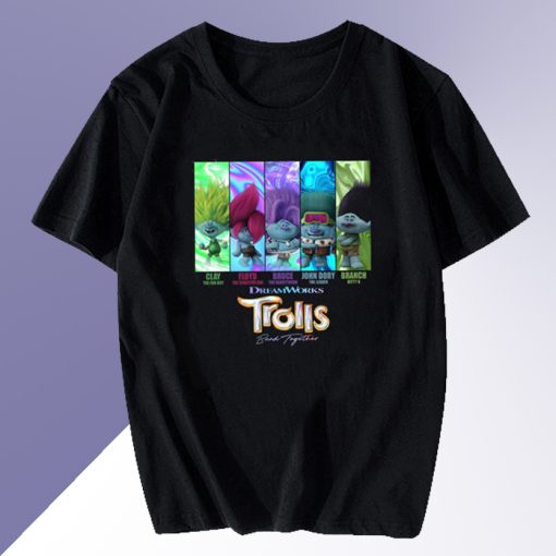 Dream Works Trolls Band Together T Shirt SM