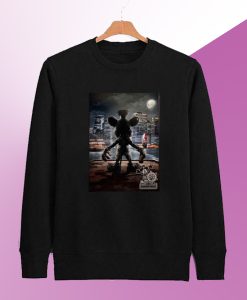 First Look At Another Steamboat Willie Horror Movie Scary Mickey Mouse Sweatshirt SM