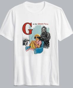 G is For Ghost Face T Shirt