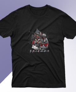 Halloween Nightmare And Friends T Shirt SM