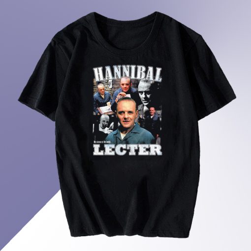 Hannibal Lecter Collage Silence Of The Lambs T-Shirt