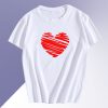 Heart Valentine Day T shirt