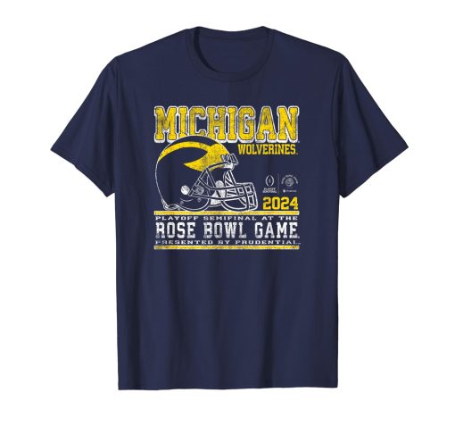 Michigan Wolverines Rose Bowl Game T Shirt