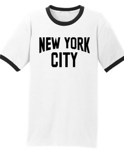New York City John Lenon Ringer T Shirt SM