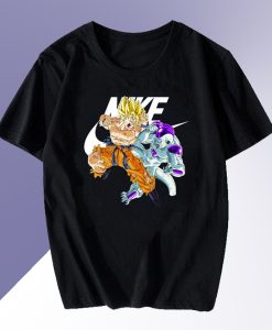 Son Goku Vs Frieza Dragon Ball Z Fighting T-shirt