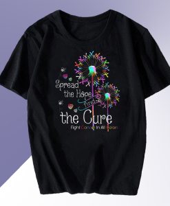 Spread The Hope Find The Cure T Shirt