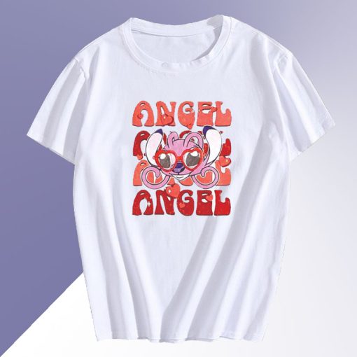 Stitch And Angel T shirt