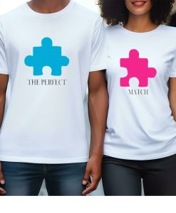 The perfect match couple T shirt