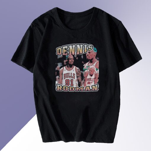 Vintage Dennis Rodman Nick Kyrgios T Shirt