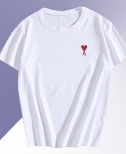 Ami Heart Logo Vintage T Shirt