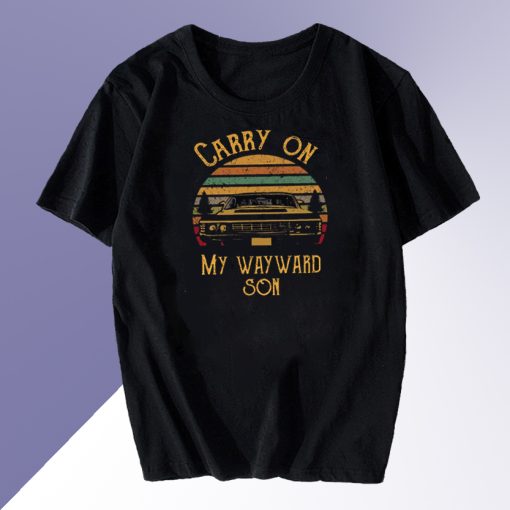 Carry On My Wayward Son T Shirt