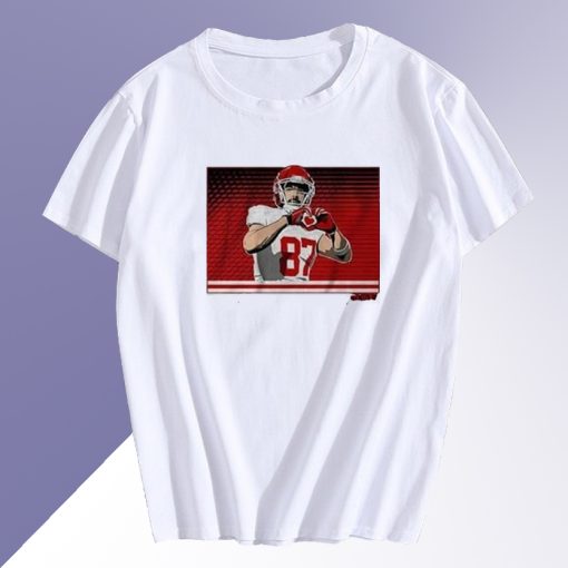 Travis Kelce Throw Up The Heart T Shirt