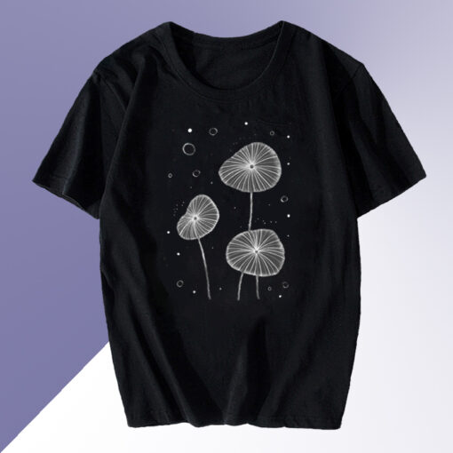 Abstract Flowers T Shirt