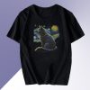Cat van Gogh T shirt
