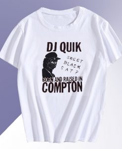 Dj Quik Merch Sweet Black Cat Tshirt