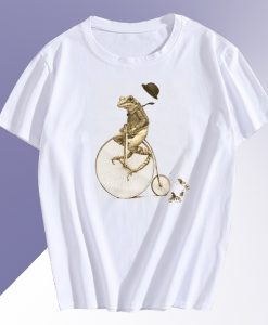 Frog on Bike T shirt