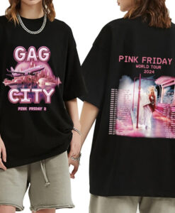 Nicki Minaj Gag City Pink Friday Tshirt TWOSIDE