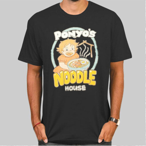 Ponyo Ramen Bowl Noodle House T Shirt