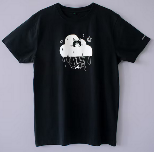 Rain Cloud Cat T-Shirt