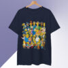 The Simpsons Springfield Group Montage Bart Homer T-Shirt