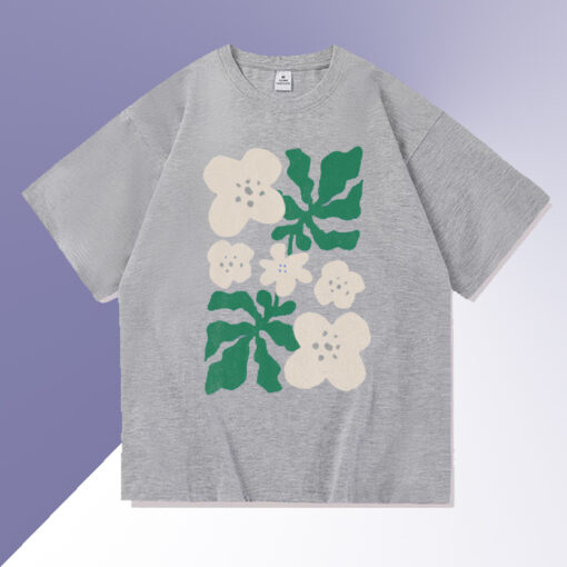 Abstract Flowers TShirt