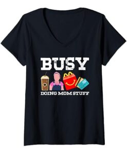 Busy Doing Mom Stuff Mama Mom Mothers Day T Shirt