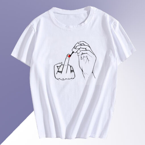 Feminism Nail Polish T-shirt