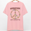 Woodstock 1969 Floral Peace T-Shirt