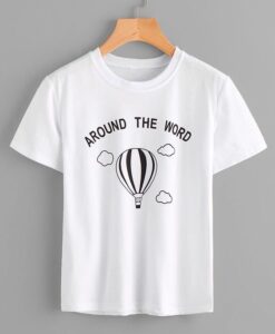 around the word T-shirts