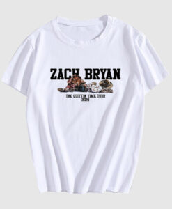 Zach Bryan 2024 Cowboy The Quittin Time Tour T-Shirt