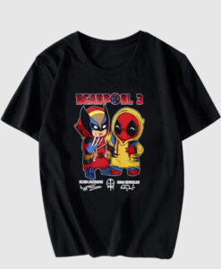 Cute Deadpool & Wolverine Dress Up T Shirt THD